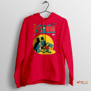 Symbols in the Dark Knight Bart Man Red Hoodie