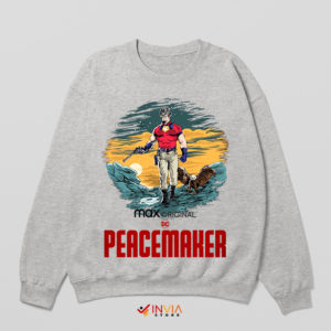 TV Series Peacemaker John Cena Sport Grey Sweatshirt