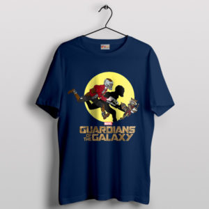 The Adventures Of Star-Lord Quotes Navy T-Shirt