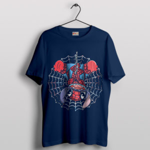 The Amazing Stitch Spider Man 3 Navy T-Shirt