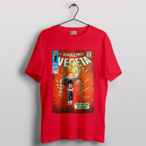 The Amazing Super Vegeta Red T-Shirt