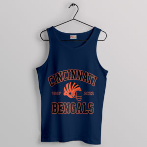 The Cincinnati Bengals Graphic Merch Navy Tank Top