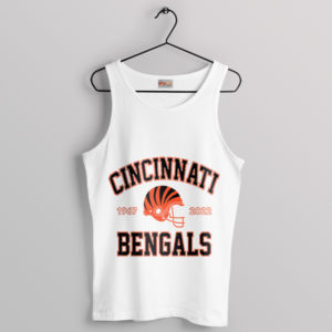 The Cincinnati Bengals Graphic Merch White Tank Top