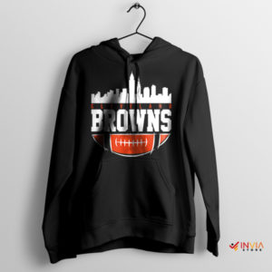 The Cleveland Browns City View Black Hoodie