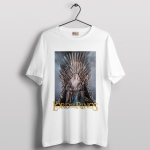 The Iron Throne Gandalf White Wizard White T-Shirt