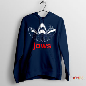 The Jaws of Life Adidas Symbol Navy Hoodie