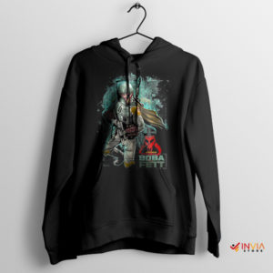 The Legacy of Boba Fett Paint Art Hoodie