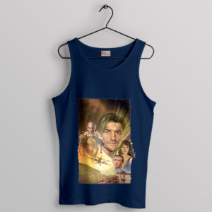 The Mummy Movie 1999 Paint Poster Navy Tank Top