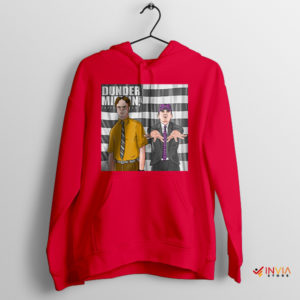 The Office Dunder Stankonia Outkast Red Hoodie