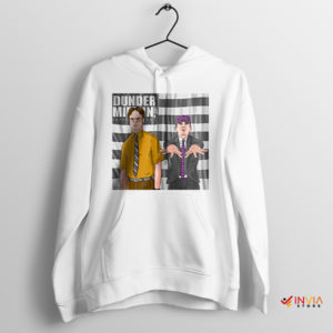 The Office Dunder Stankonia Outkast White Hoodie