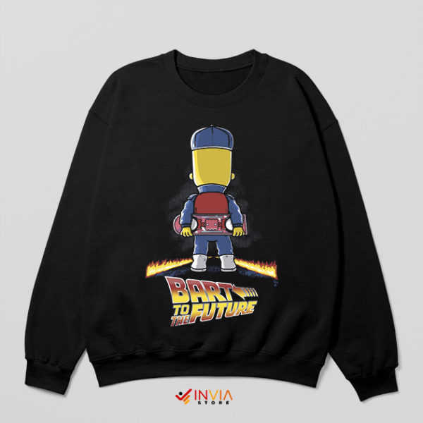 Time-Traveling Journey Bart Simpson Sweatshirt