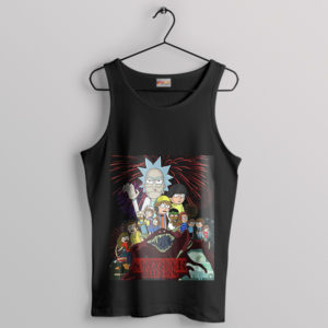 Time to Get Schwifty Stranger Things 5 Black Tank Top