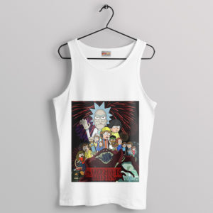 Time to Get Schwifty Stranger Things 5 White Tank Top