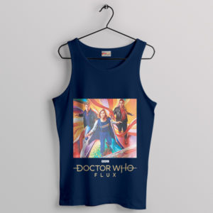 Timey-Wimey Doctor Who Series 13 Navy Tank Top