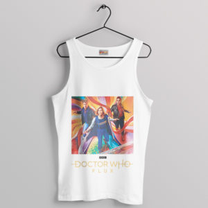 Timey-Wimey Doctor Who Series 13 White Tank Top