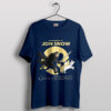 Tintin and Game of Thrones Jon Snow T-Shirt