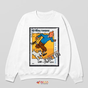 Tintin in America Classic Stamp Sweatshirt