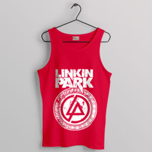 Tribute Lead Singer of Linkin Park Red Tank Top