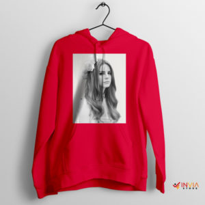 Tribute Yes to Heaven Lana Del Rey Red Hoodie