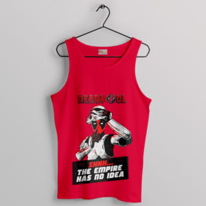 Ultimate Deadpool Mandalorian Stormtrooper Red Tank Top