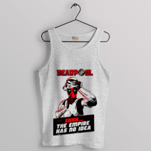 Ultimate Deadpool Mandalorian Stormtrooper Sport Grey Tank Top