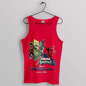 Ultimate Sinister Six No Way Home Red Tank Top