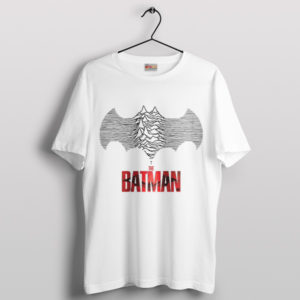 Unknown Pleasures Batman Arkham Knight White T-Shirt