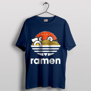 Vegetarian Ramen Adidas Samba Navy T-Shirt