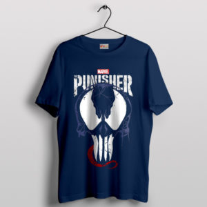 Venom 1994 The Punisher Logo Navy T-Shirt