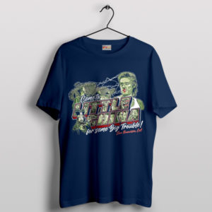 Vintage Big Trouble in Little China Navy T-Shirt