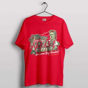 Vintage Big Trouble in Little China Red T-Shirt