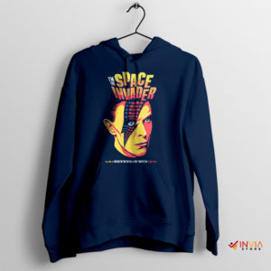 Vintage Bowie I'm The Space Invader Navy Hoodie