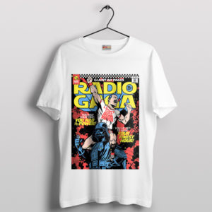 Vintage Comic Art Radio Ga Ga T-Shirt