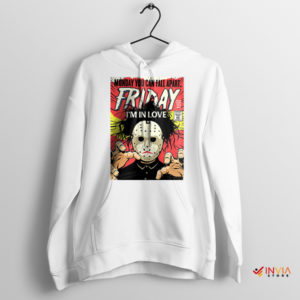 Vintage Comic Love Friday the 13th Hoodie