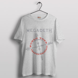 Vintage Cryptic Writings Album Art Sport Grey T-Shirt