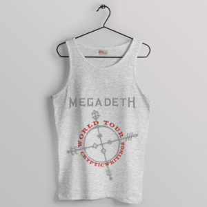 Vintage Cryptic Writings Symbol Album Sport Grey Tank Top