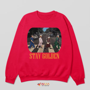 Vintage Golden Girls Abbey Road Red Sweatshirt