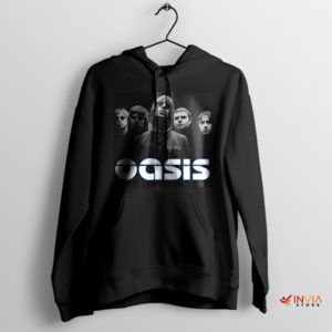 Vintage Oasis Concert Poster Art Hoodie