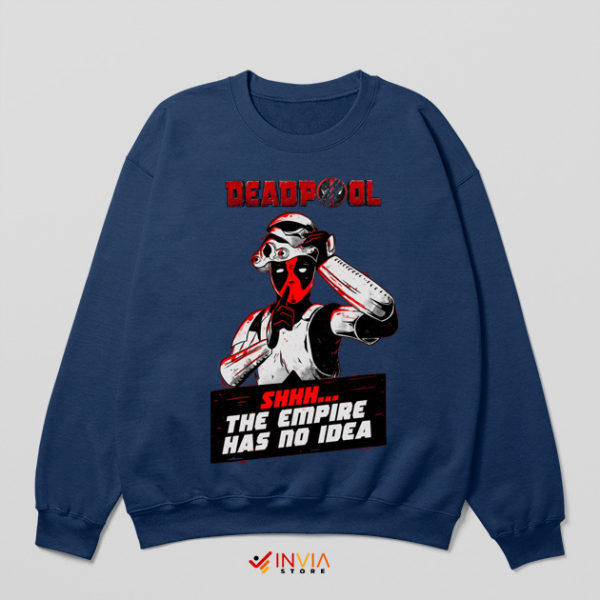 Wade Wilson Deadpool Stormtrooper Navy Sweatshirt