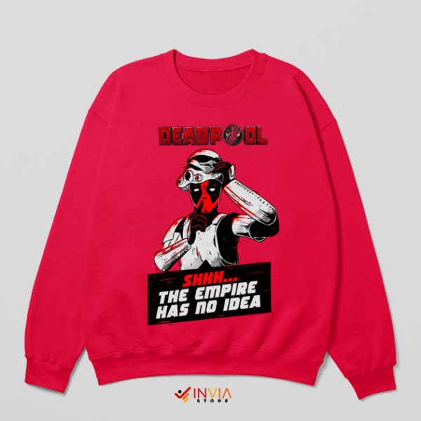 Wade Wilson Deadpool Stormtrooper Red Sweatshirt