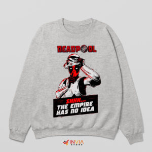 Wade Wilson Deadpool Stormtrooper Sport Grey Sweatshirt