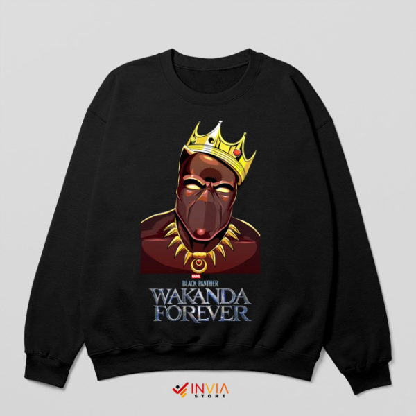 Wakanda Biggie Small Notorious Black Sweatshirt