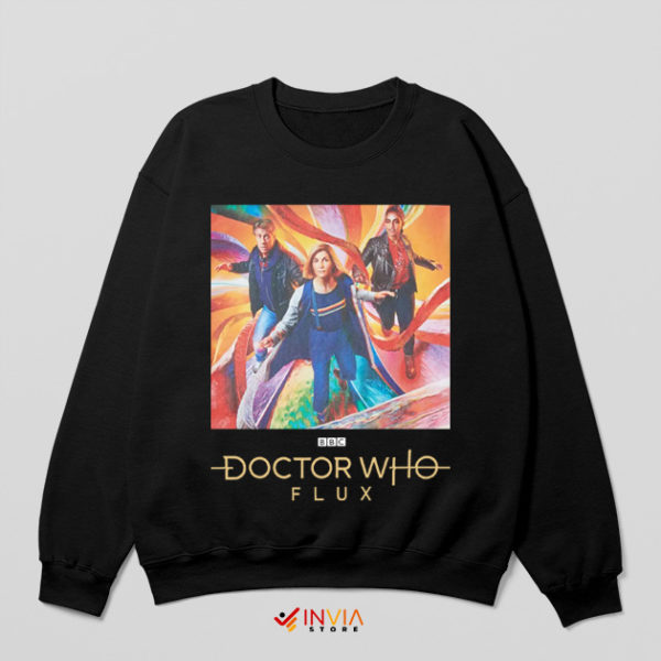 Whovian Doctor Who 13 Fux Characters Sweatshirt