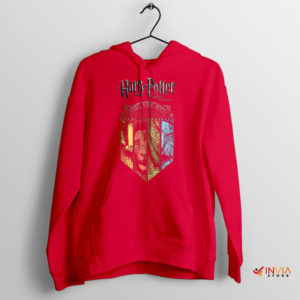 Wizarding World House Symbols Art Red Hoodie