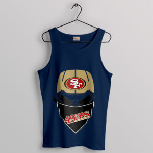 Won the 49ers Game Graphic Merch Navy Tank Top