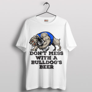 Workout Gym with a Bulldog's Beer T-Shirt