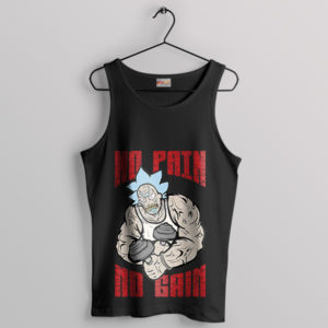 Workout Ideas Rick Sanchez Gym Black Tank Top