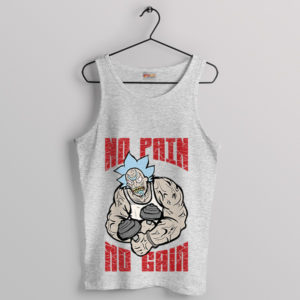 Workout Ideas Rick Sanchez Gym Sport Grey Tank Top