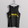 Wu Tang Clan Cream Metallica Tank Top