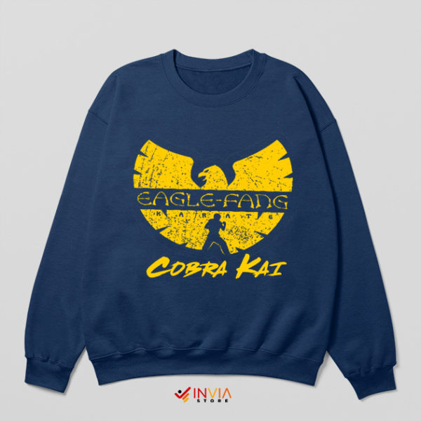 Wu Tang Clan Eagle Fang Karate Navy Sweatshirt